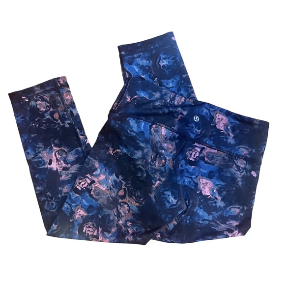 LULULEMON CROPPED MIDRISE WUNDER UNDER LEFGINGS..! Size 8 - Picture 2 of 6